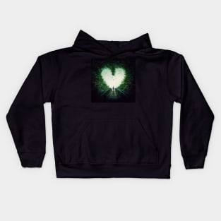 Follow your heart painting Kids Hoodie